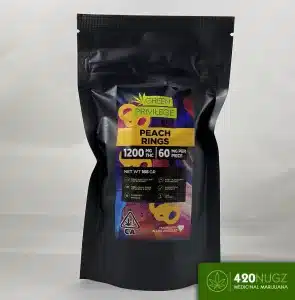 The Green Privilege - Peach Rings 1200mg - Buy Cannabis Online | 420 Nugz Delivery