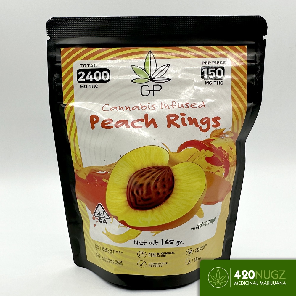 The Green Privilege - Peach Rings 2400mg