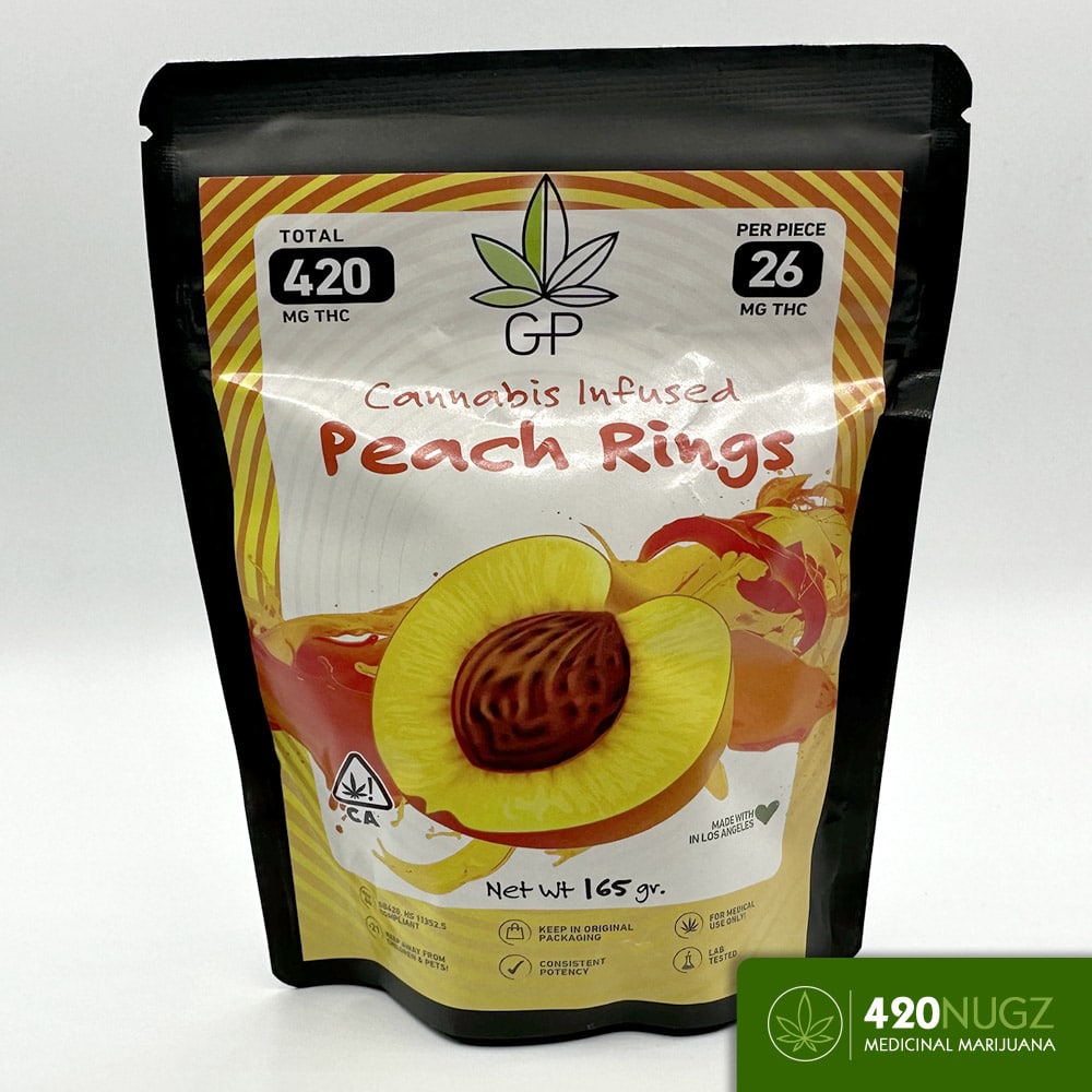 The Green Privilege - Peach Rings - 420mg