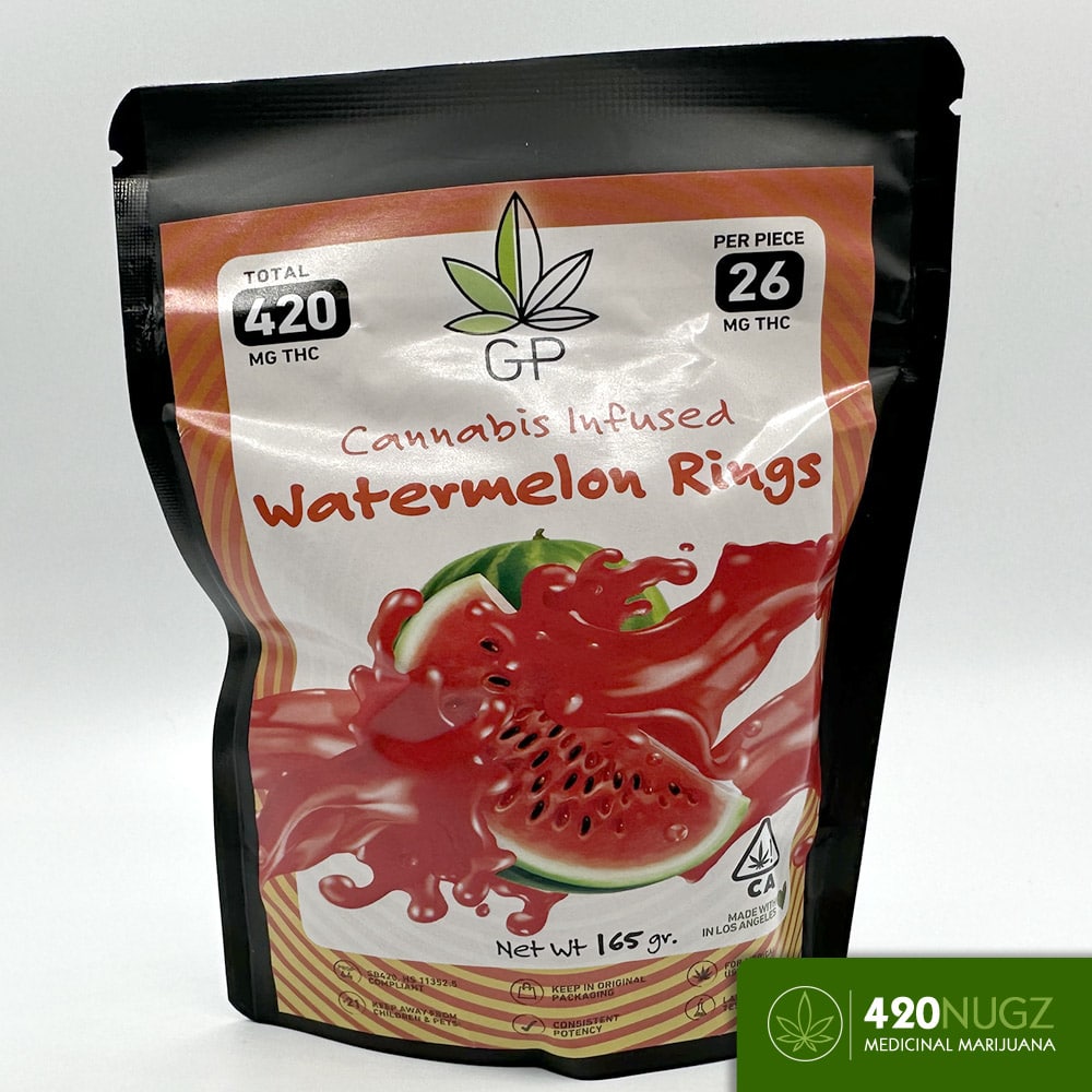 The Green Privilege - Watermelon Rings - 420mg
